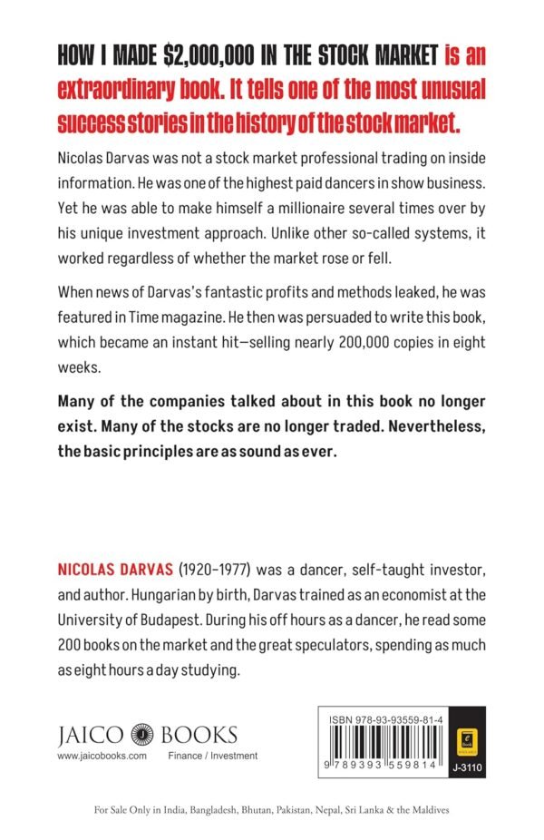 How I Made $2,000,000 in the Stock Market: A Wall Street Classic by Nicolas Darvas – image 2